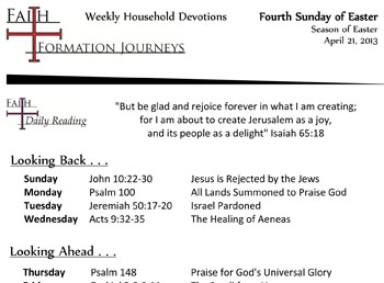22 April 21 - Fourth Sunday of Easter Year C