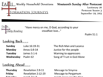 45 September 29 - 19th Sunday Pentecost Lec 26 Year C