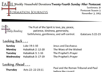 50 November 3 - 24th Sunday Pentecost Lec 31 Year C