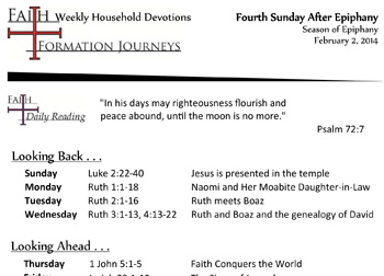 11 February 02 - Fourth Sunday After Epiphany